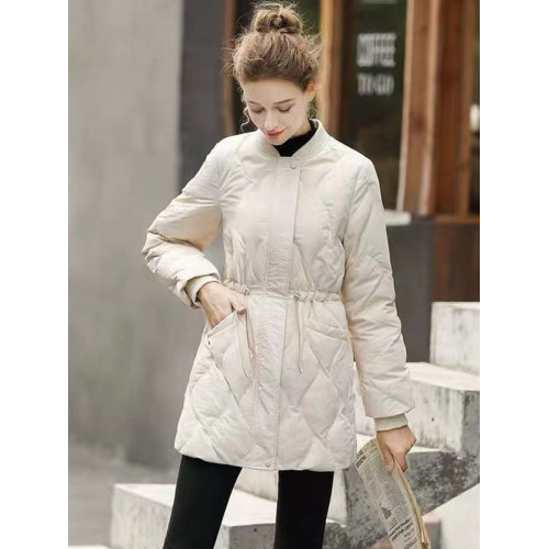 羽絨棉服女冬季中長款收腰顯瘦小個子輕薄棉衣外套2025年新款棉襖 羽絨棉服女冬季中長款收腰顯瘦小個子輕薄棉衣外套2025年新款棉襖