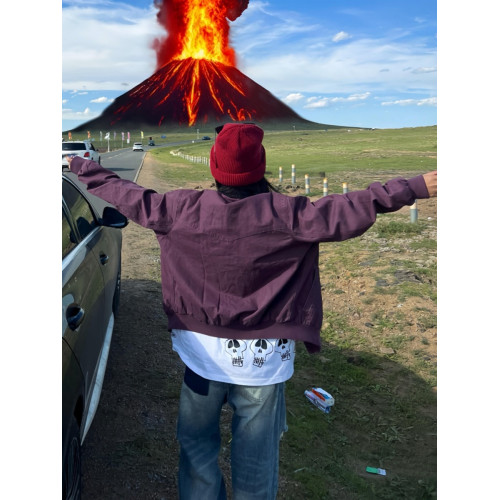 秋季新款上衣外套女2025早秋新款寬松復古撞色夾克小衆休閒棒球服 秋季新款上衣外套女2025早秋新款寬松復古撞色夾克小衆休閒棒球服