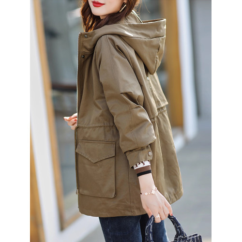 2025冬季新款加絨加厚中長款棉衣歐貨高級感洋氣派克棉服外套女裝 2025冬季新款加絨加厚中長款棉衣歐貨高級感洋氣派克棉服外套女裝