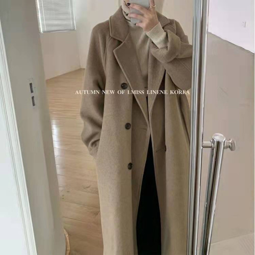 2023 autumn winter women long jacket coat lady coats仿呢大衣 2023 autumn winter women long jacket coat lady coats仿呢大衣