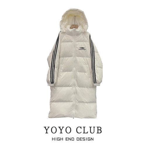 專櫃品牌折釦大碼冬季羽絨棉衣棉服女中長款韓版時尚連帽棉襖外套 專櫃品牌折釦大碼冬季羽絨棉衣棉服女中長款韓版時尚連帽棉襖外套