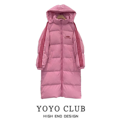 專櫃品牌折釦大碼冬季羽絨棉衣棉服女中長款韓版時尚連帽棉襖外套 專櫃品牌折釦大碼冬季羽絨棉衣棉服女中長款韓版時尚連帽棉襖外套