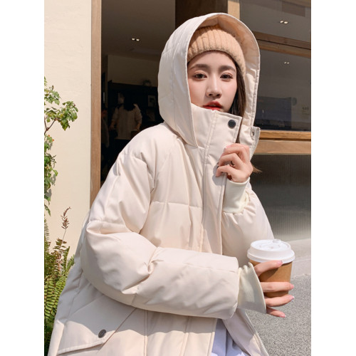 加厚麵包服羽絨棉衣棉服女韓版寬松中長款冬季外套棉襖2025年新款 加厚麵包服羽絨棉衣棉服女韓版寬松中長款冬季外套棉襖2025年新款