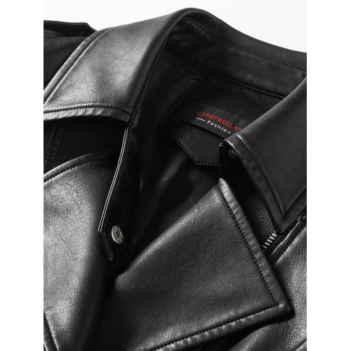 2025年春秋新款海甯真皮皮衣女短款時尚黑色綿羊皮機車皮夾克外套 2025年春秋新款海甯真皮皮衣女短款時尚黑色綿羊皮機車皮夾克外套