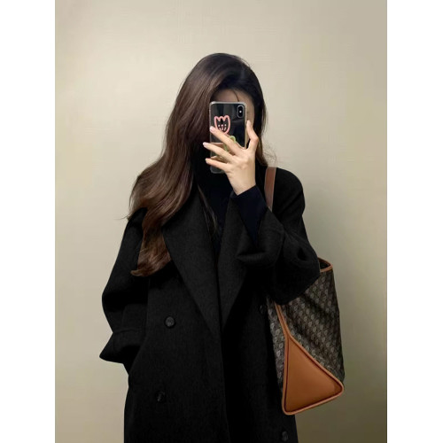加厚深冬獨特超好看呢子大衣女入冬2025新款毛呢外套高級感中長款 加厚深冬獨特超好看呢子大衣女入冬2025新款毛呢外套高級感中長款