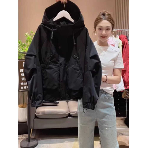 歐貨工裝夾克短款上衣女2025春秋新款連帽沖鋒衣外套寬松休閒百搭 歐貨工裝夾克短款上衣女2025春秋新款連帽沖鋒衣外套寬松休閒百搭