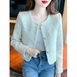 法式小香風短款外套女春秋季2025年新款高級感名媛氣質小個子上衣