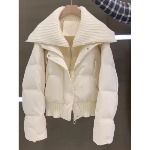 高級感超好看棉服女冬季2025年新款設計感翻領加厚小個子夾棉外套 高級感超好看棉服女冬季2025年新款設計感翻領加厚小個子夾棉外套