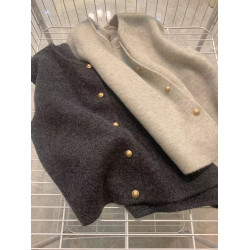 溫柔系單排釦小金釦子氣質百搭針織馬甲背心女曡穿內搭坎肩上衣女