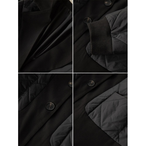 九月陌墨羽絨棉衣女士秋冬季新款輕薄假兩件時尚洋氣西裝棉服外套 九月陌墨羽絨棉衣女士秋冬季新款輕薄假兩件時尚洋氣西裝棉服外套