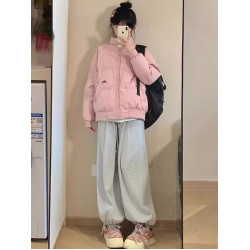 2025年新款冬季羽絨棉服女韓系小個子棉衣麵包服學生棉襖情侶外套