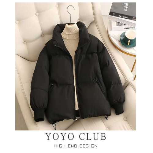 品牌折釦撿漏小個子羽絨棉服女秋冬寬松短款加厚棉衣棉襖立領外套 品牌折釦撿漏小個子羽絨棉服女秋冬寬松短款加厚棉衣棉襖立領外套