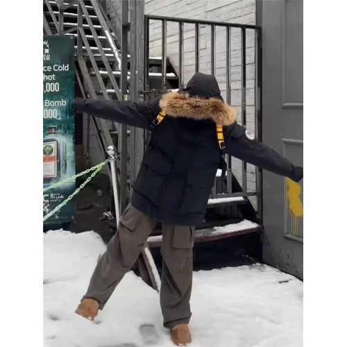 大毛領派克羽絨棉服女2025冬季新款寬松韓系工裝棉衣棉襖加厚外套 大毛領派克羽絨棉服女2025冬季新款寬松韓系工裝棉衣棉襖加厚外套