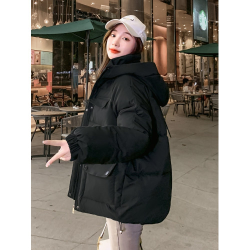 羽絨棉服女2025年新款潮秋冬季厚棉襖外套短款棉衣oversize麵包服 羽絨棉服女2025年新款潮秋冬季厚棉襖外套短款棉衣oversize麵包服