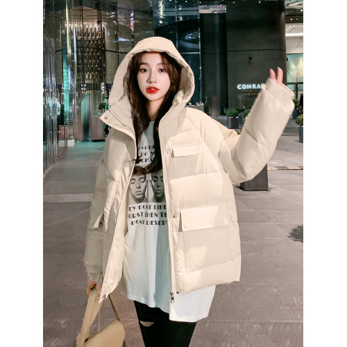 羽絨棉服女2025年新款潮秋冬季厚棉襖外套短款棉衣oversize麵包服 羽絨棉服女2025年新款潮秋冬季厚棉襖外套短款棉衣oversize麵包服