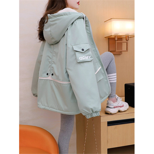 羊羔毛外套女加絨加厚2025秋冬新款韓版情侶裝寬松設計感工裝棉服 羊羔毛外套女加絨加厚2025秋冬新款韓版情侶裝寬松設計感工裝棉服