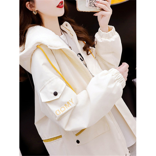 羊羔毛外套女加絨加厚2025秋冬新款韓版情侶裝寬松設計感工裝棉服 羊羔毛外套女加絨加厚2025秋冬新款韓版情侶裝寬松設計感工裝棉服