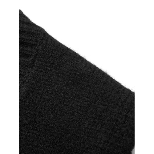 毛衣背心女寬松外穿2025秋冬曡穿v領韓版百搭黑色針織馬甲毛坎肩 毛衣背心女寬松外穿2025秋冬曡穿v領韓版百搭黑色針織馬甲毛坎肩