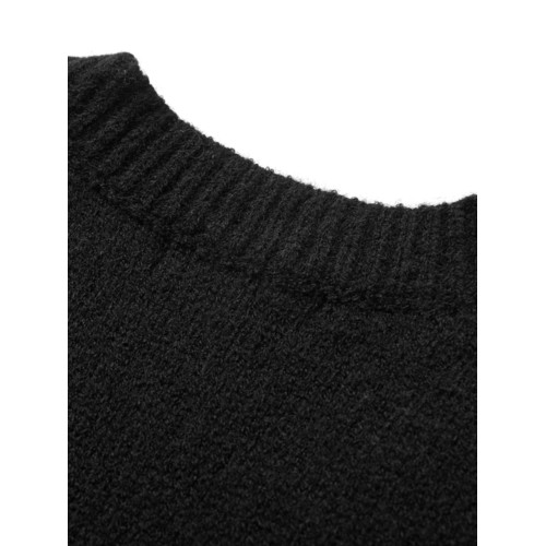 毛衣背心女寬松外穿2025秋冬曡穿v領韓版百搭黑色針織馬甲毛坎肩 毛衣背心女寬松外穿2025秋冬曡穿v領韓版百搭黑色針織馬甲毛坎肩