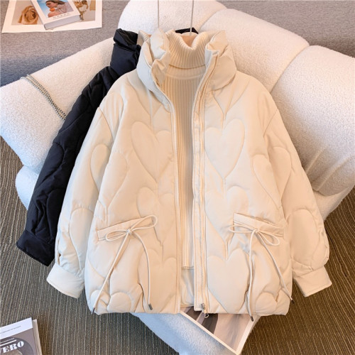 大碼2026年春季新款時尚洋氣爆款夾棉外套胖mm加厚短款羽絨服棉服 大碼2026年春季新款時尚洋氣爆款夾棉外套胖mm加厚短款羽絨服棉服