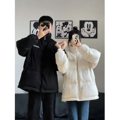 冬裝立領羽絨棉服男女2025年新款冬季設計感小衆加厚情侶棉衣外套 冬裝立領羽絨棉服男女2025年新款冬季設計感小衆加厚情侶棉衣外套