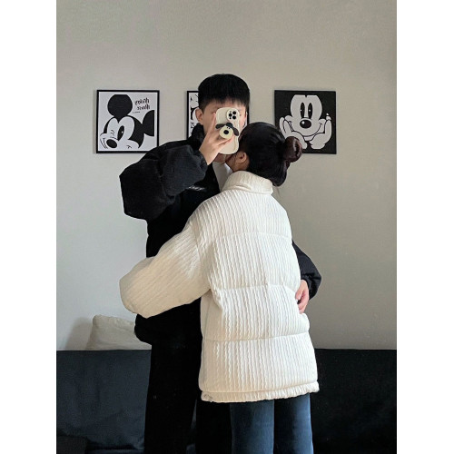 冬裝立領羽絨棉服男女2025年新款冬季設計感小衆加厚情侶棉衣外套 冬裝立領羽絨棉服男女2025年新款冬季設計感小衆加厚情侶棉衣外套