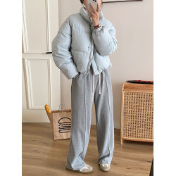 棉服女2025年新款短款棉襖冬季羽絨棉衣oversize外套小個子麵包服