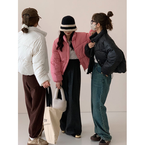 棉服女2025年新款短款棉襖冬季羽絨棉衣oversize外套小個子麵包服 棉服女2025年新款短款棉襖冬季羽絨棉衣oversize外套小個子麵包服