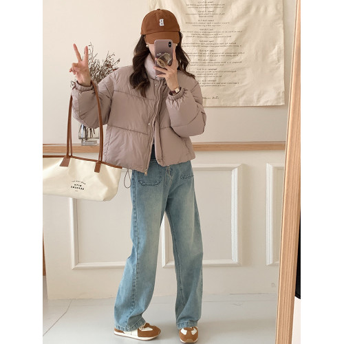 棉服女2025年新款短款棉襖冬季羽絨棉衣oversize外套小個子麵包服 棉服女2025年新款短款棉襖冬季羽絨棉衣oversize外套小個子麵包服