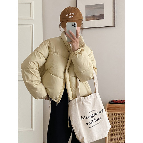 棉服女2025年新款短款棉襖冬季羽絨棉衣oversize外套小個子麵包服 棉服女2025年新款短款棉襖冬季羽絨棉衣oversize外套小個子麵包服