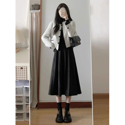 法式小香風外套2025新款女秋冬氣質名媛短款百搭小個子高級感上衣 法式小香風外套2025新款女秋冬氣質名媛短款百搭小個子高級感上衣