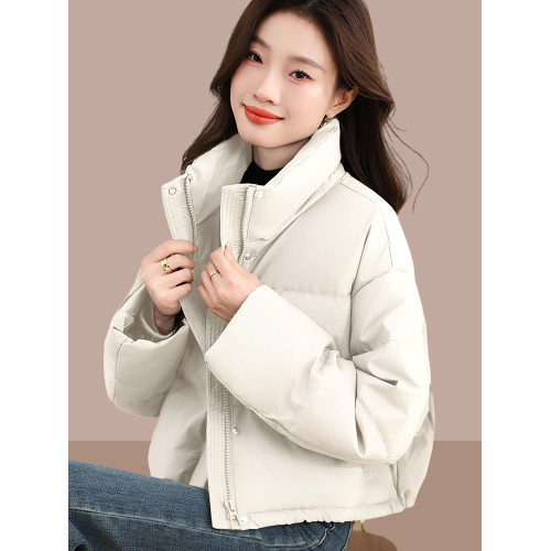 時尚羽絨服女短款2025新款冬季今年流行小個子爆款麵包服夾棉外套 時尚羽絨服女短款2025新款冬季今年流行小個子爆款麵包服夾棉外套