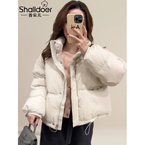 冬季棉服女士新款羽絨服加厚夾棉外套爆款洋氣短款棉襖小個子時尚 冬季棉服女士新款羽絨服加厚夾棉外套爆款洋氣短款棉襖小個子時尚