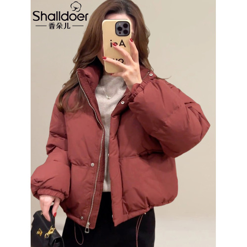 冬季棉服女士新款羽絨服加厚夾棉外套爆款洋氣短款棉襖小個子時尚 冬季棉服女士新款羽絨服加厚夾棉外套爆款洋氣短款棉襖小個子時尚