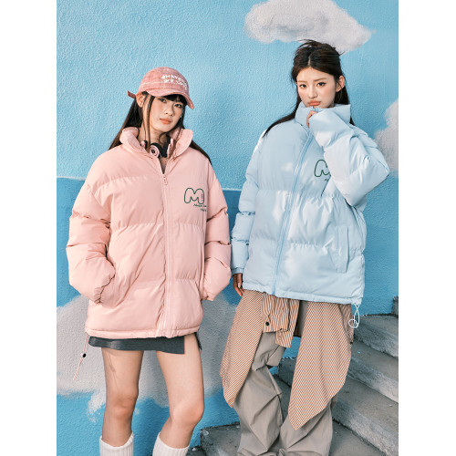 迷霧世界字母印花男女情侶麵包服棉服厚外套2025冬新款加厚棉服 迷霧世界字母印花男女情侶麵包服棉服厚外套2025冬新款加厚棉服