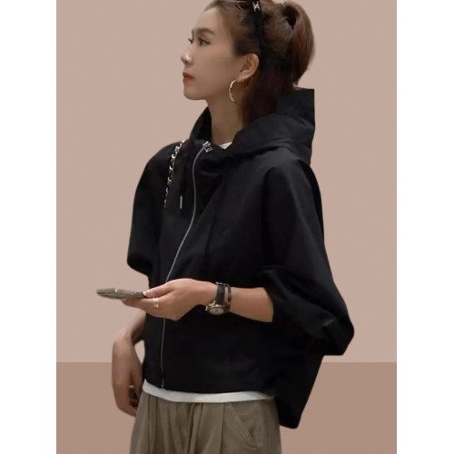 短款沖鋒衣女士短外套春秋裝新款2025爆款洋氣小個子上衣夾克女裝 短款沖鋒衣女士短外套春秋裝新款2025爆款洋氣小個子上衣夾克女裝