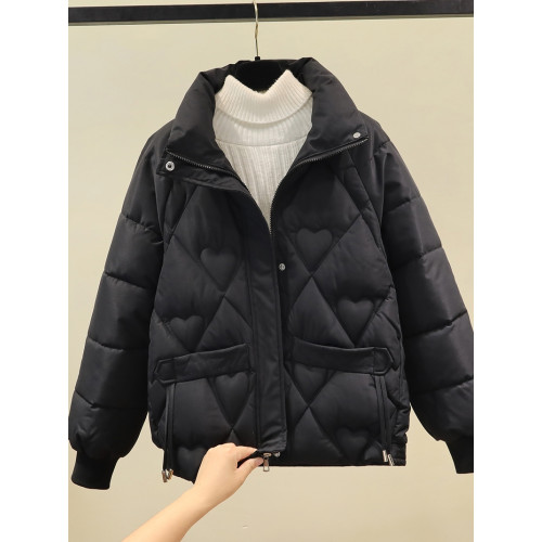 羽絨棉服女短款2025新款韓版冬季棉衣女小個子寬松厚立領棉襖外套 羽絨棉服女短款2025新款韓版冬季棉衣女小個子寬松厚立領棉襖外套