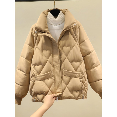 羽絨棉服女短款2025新款韓版冬季棉衣女小個子寬松厚立領棉襖外套 羽絨棉服女短款2025新款韓版冬季棉衣女小個子寬松厚立領棉襖外套