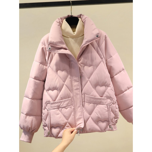 羽絨棉服女短款2025新款韓版冬季棉衣女小個子寬松厚立領棉襖外套 羽絨棉服女短款2025新款韓版冬季棉衣女小個子寬松厚立領棉襖外套