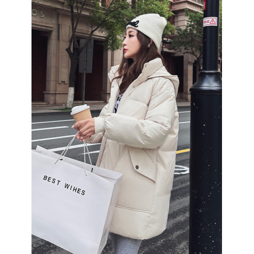 加厚麵包服羽絨棉衣棉服女韓版寬松中長款冬季外套棉襖2025年新款 加厚麵包服羽絨棉衣棉服女韓版寬松中長款冬季外套棉襖2025年新款
