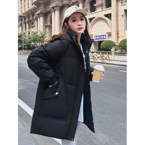 加厚麵包服羽絨棉衣棉服女韓版寬松中長款冬季外套棉襖2025年新款 加厚麵包服羽絨棉衣棉服女韓版寬松中長款冬季外套棉襖2025年新款