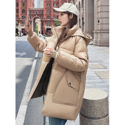 加厚麵包服羽絨棉衣棉服女韓版寬松中長款冬季外套棉襖2025年新款 加厚麵包服羽絨棉衣棉服女韓版寬松中長款冬季外套棉襖2025年新款
