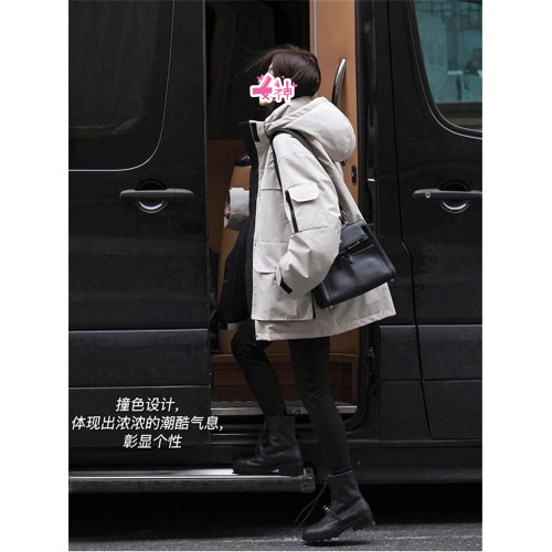 羽絨棉衣棉服女款冬季超好看夾棉外套2025新款工裝加厚派克服棉襖 羽絨棉衣棉服女款冬季超好看夾棉外套2025新款工裝加厚派克服棉襖