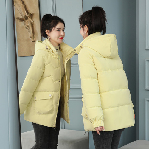 女中長款麵包服2025年新款韓版棉衣寬松學生棉襖加厚冬季免洗外套 女中長款麵包服2025年新款韓版棉衣寬松學生棉襖加厚冬季免洗外套