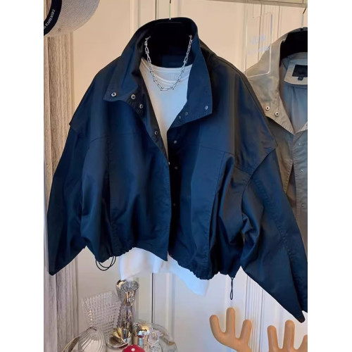 2025春秋季新款女士短外套沖鋒衣風衣短款上衣小個子夾克爆款女裝 2025春秋季新款女士短外套沖鋒衣風衣短款上衣小個子夾克爆款女裝