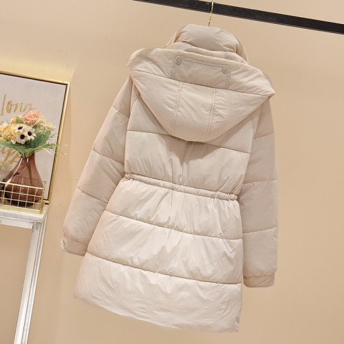 羽絨棉服女冬季2025年新款收腰韓系穿搭保暖棉衣加厚棉襖夾棉外套 羽絨棉服女冬季2025年新款收腰韓系穿搭保暖棉衣加厚棉襖夾棉外套