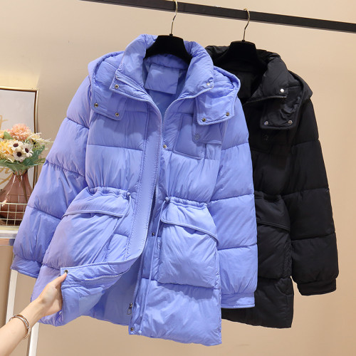 羽絨棉服女冬季2025年新款收腰韓系穿搭保暖棉衣加厚棉襖夾棉外套 羽絨棉服女冬季2025年新款收腰韓系穿搭保暖棉衣加厚棉襖夾棉外套