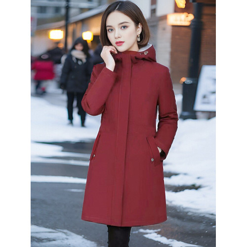 加絨加厚棉服羊剪絨外套仿皮草冬季新款保暖防風中長款派克服大衣