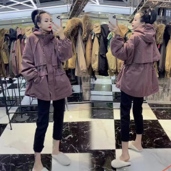 2025秋冬派克棉服新款戶外連帽外套美式休閒寬松工裝大口袋夾克棉