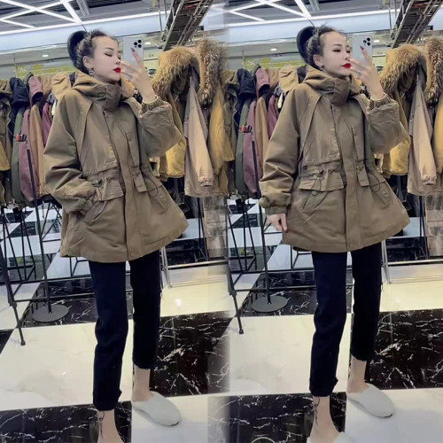 2025秋冬派克棉服新款戶外連帽外套美式休閒寬松工裝大口袋夾克棉